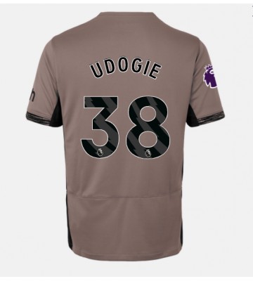 Tottenham Hotspur Destiny Udogie #38 Tredje Tröja 2023-24 Kortärmad